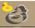 Duck Floatie Detailed Cookie Cutter. Floatie Cookie Cutter. Summer Season Cookie Cutter