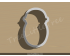 Baby Boy in Wrap Style 2 Cookie Cutter. Baby Shower Cookie Cutter