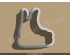 Hockey Skate Cookie Cutter. Hockey Cookie Cutter. Sports Cookie Cutter