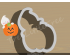 Pumpkin with Boo Cookie Cutter. Halloween Cookie Cutter. 