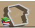 Book Stack Emoji Cookie Cutter. Book cookie cutter