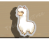 Cute Llama Cookie Cutter. Animal Cookie Cutter