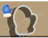 Mitten Style 2  Cookie Cutter. Christmas Cookie Cutter