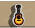 Guitar Cookie Cutter. Musical Instruments cookie cutter