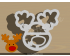 Cute Reindeer Head Cookie Cutter. Christmas Cookie Cutter. Animal Cookie Cutter