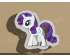 Rarity Cookie Cutter. My Little Pony Cookie Cutter.  Cartoon Cookie Cutter