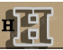 Greek Letter Eta Cookie Cutter. Alphabet Cookie Cutter
