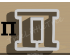 Greek Letter Pi Cookie Cutter. Alphabet Cookie Cutter