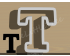 Greek Letter Tau Cookie Cutter. Alphabet Cookie Cutter