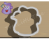 Dora Backpack Cookie Cutter. Cartoon Cookie Cutter. Dora the Explorer Cookie Cutter