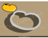 Mickey Mouse Shoe Cookie Cutter. Disney cookie cutter. Cartoon Cookie Cutter