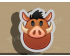 Pumbaa Emoji Cookie Cutter. Disney cookie cutter. Lion King Cookie Cutter
