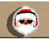 Hip Pop Santa Cookie Cutter. Christmas Cookie Cutter. 