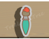 Painting Brush Cookie Cutter. Painting Cookie Cutter