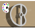 Artist Palette Cookie Cutter. Painting Cookie Cutter. School Cookie Cutter