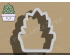 House Plant Style 1 Cookie Cutter. Plant Cookie Cutter. 