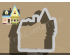 Up House Cookie Cutter. Movie Cookie Cutter