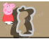 Peppa Pig Full Body Cookie Cutter. Peppa Pig Cookie Cutter