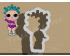 Cosmic Queen Full Body Cookie Cutter. LOL Dolls Cookie Cutter