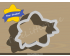 Star Student Name Plaque Cookie Cutter. School/Grad Cookie Cutter