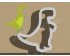 Dinosaur Style 5 Cookie Cutter. Animal Cookie Cutter
