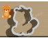 Baby Beaver Cookie Cutter. Baby Shower Cookie Cutter. Jungle Baby  Cookie Cutter