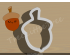 Chestnut Cookie Cutter. Fall Season Cookie Cutter