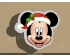 Christmas Mickey Head Cookie Cutter. Christmas Cookie Cutter.  Cartoon Cookie Cutter