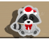 Christmas Raccoon Cookie Cutter. Christmas Cookie Cutter.  Animal Cookie Cutter