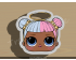 Sugar Cookie Cutter. LOL Dolls Cookie Cutter