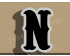 Carnival Letter N Cookie Cutter. Alphabet Cookie Cutter
