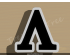 Greek Letter Lambda Cookie Cutter. Alphabet Cookie Cutter