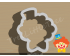 Circus Clown Cookie Cutter. Baby Shower Cookie Cutter. Circus Baby Cookie Cutter