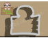 Sloth Plaque Cookie Cutter. Animal Cookie Cutter