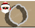 Hip Pop Santa Cookie Cutter. Christmas Cookie Cutter. 