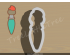 Painting Brush Cookie Cutter. Painting Cookie Cutter