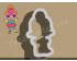 Neon Qt Doll Full Body Cookie Cutter. LOL Dolls Cookie Cutter. Unicorn Cookie Cutter