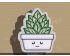 House Plant Style 1 Cookie Cutter. Plant Cookie Cutter. 