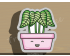 House Plant Style 3 Cookie Cutter. Plant Cookie Cutter. 