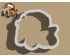Mater Cookie Cutter. Disney Cookie Cutter. Lightning McQueen Cookie Cutter