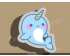 Narwhal Style 2 Cookie Cutter.  Animal Cookie Cutter