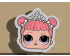 Center Stage Cookie Cutter. LOL Dolls Cookie Cutter