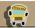 School Bus Front Cookie Cutter. Car Cookie Cutter