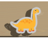 Dinosaur Style 3 Cookie Cutter. Animal Cookie Cutter