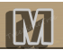 Letter M Cookie Cutter. Alphabet Cookie Cutter