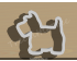 Highland Terrier Dog Cookie Cutter. Pet Cookie Cutter