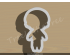 Boy Cookie Cutter. School/Grad Cookie Cutter
