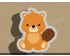 Baby Beaver Cookie Cutter. Baby Shower Cookie Cutter. Jungle Baby  Cookie Cutter