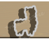 Fluffy Llama Cookie Cutter. Animal Cookie Cutter