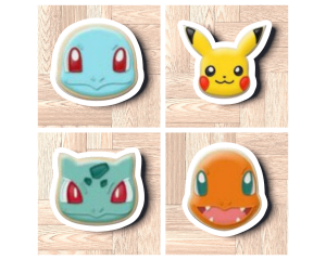 Pokemon Head Collection Cookie Cutter